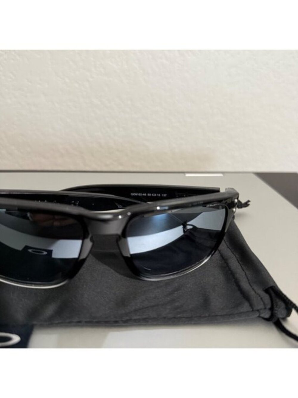 POLARIZED Oakley Holbrook Two Tone Polished Frame Prizm Reflective Silver OO9102 - Picture 3 of 6